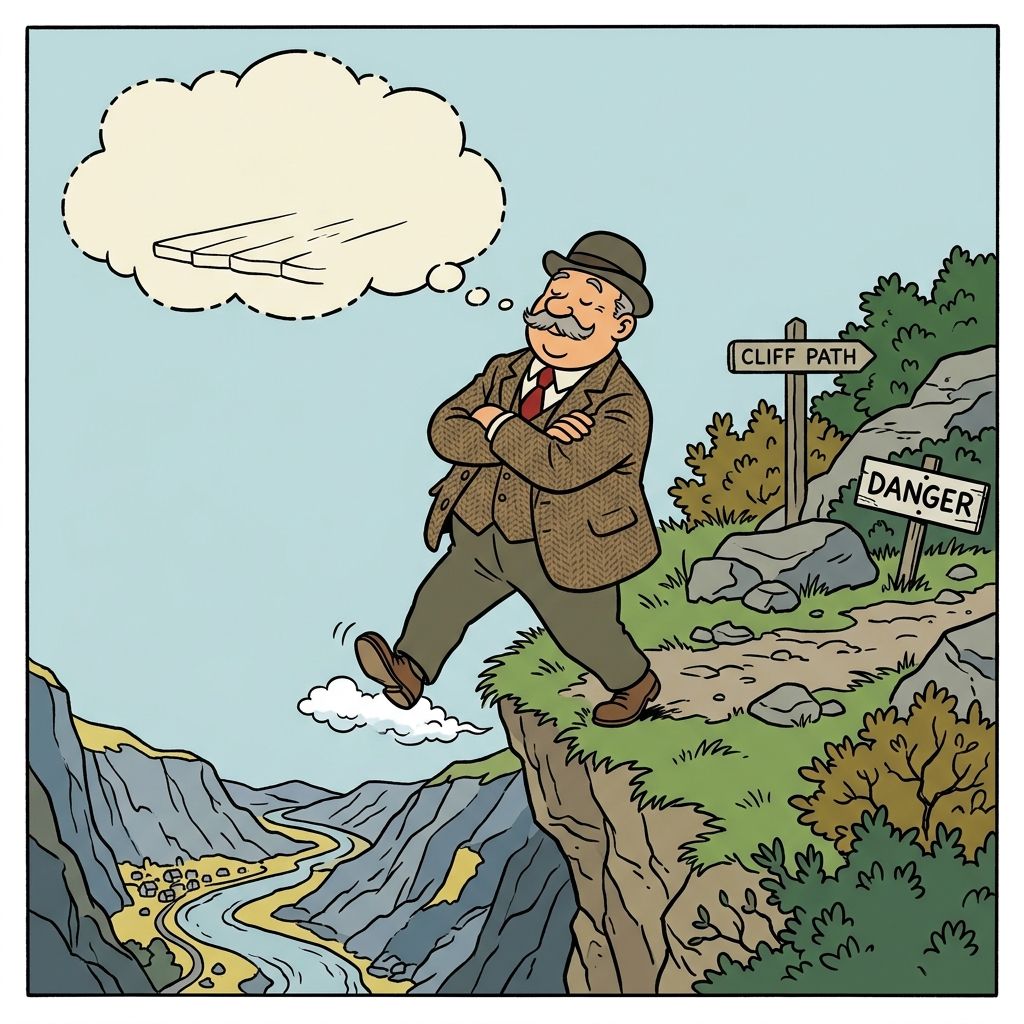 AI mnemonic illustration for the English word "assumption"
