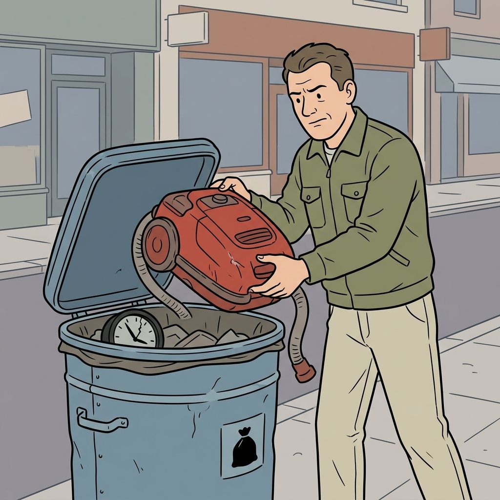 AI mnemonic illustration for the English word "bin"