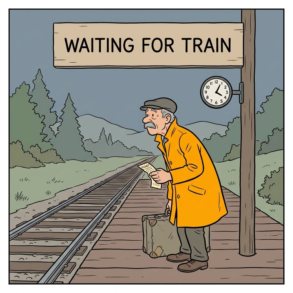 AI mnemonic illustration for the English word "expectations"