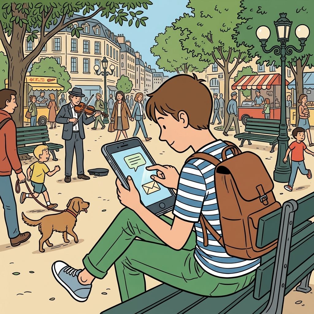 Mnemonic illustration for "phone"