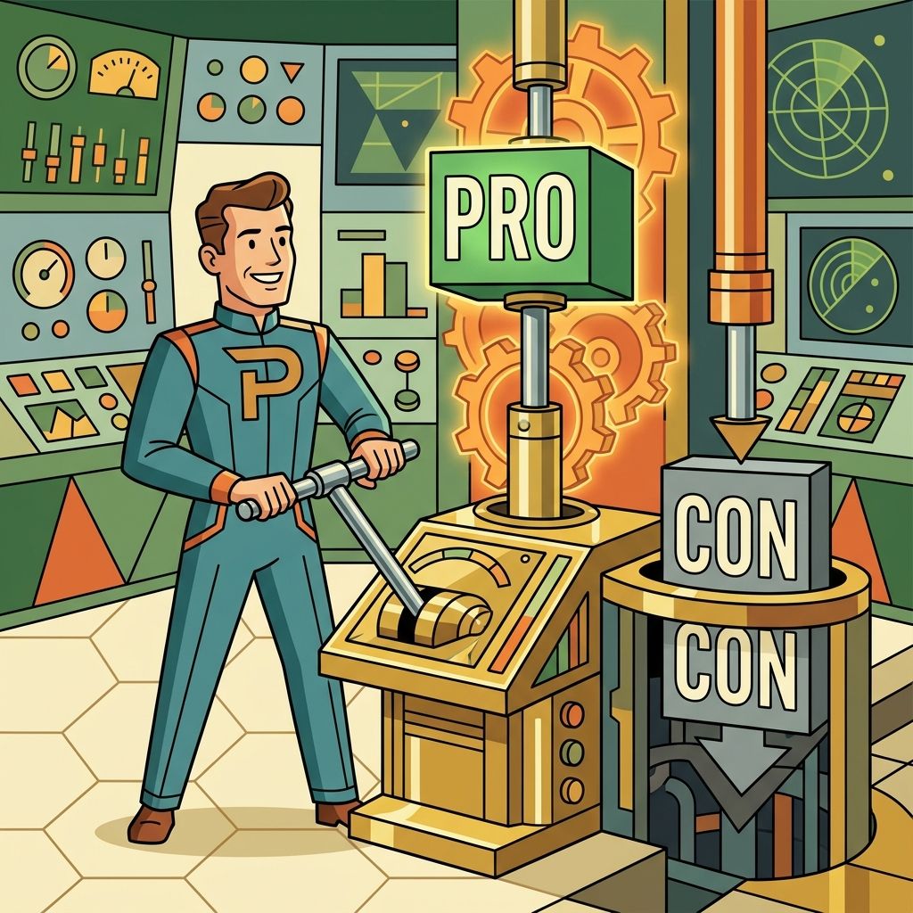 AI mnemonic illustration for the English word "pro"