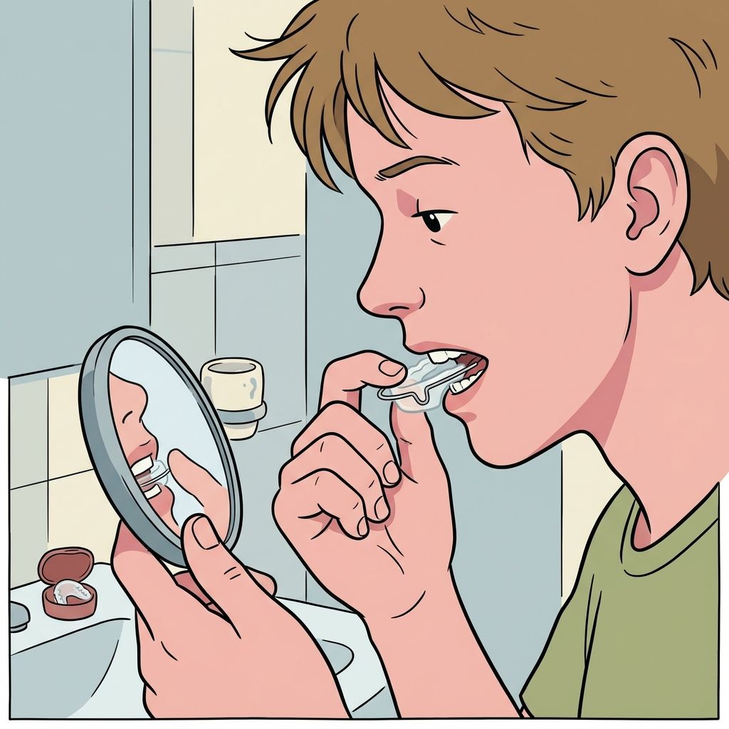 AI mnemonic illustration for the English word "retainer"