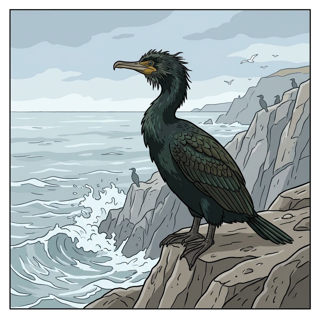 AI mnemonic illustration for the English word "shag"
