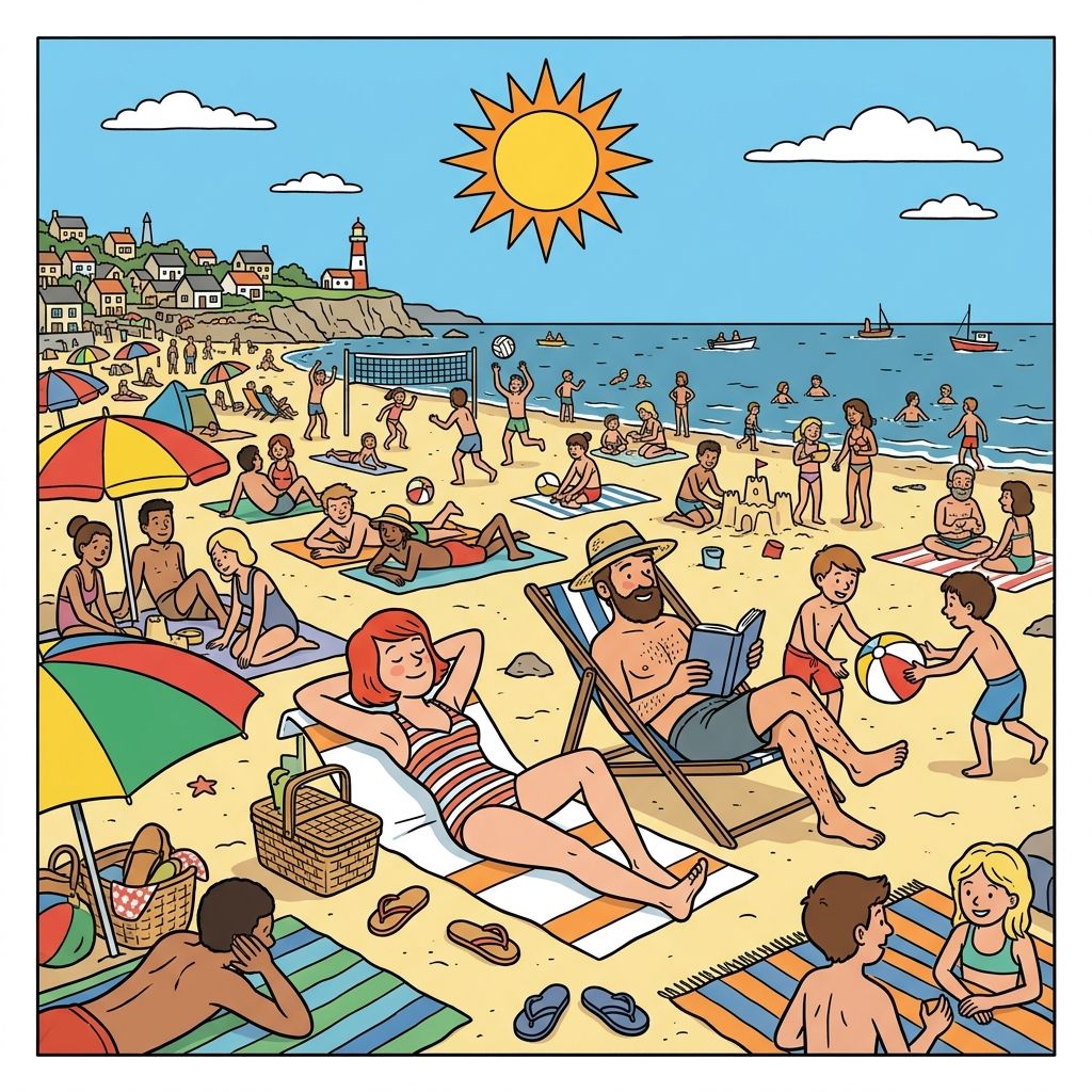 AI mnemonic illustration for the English word "sun"